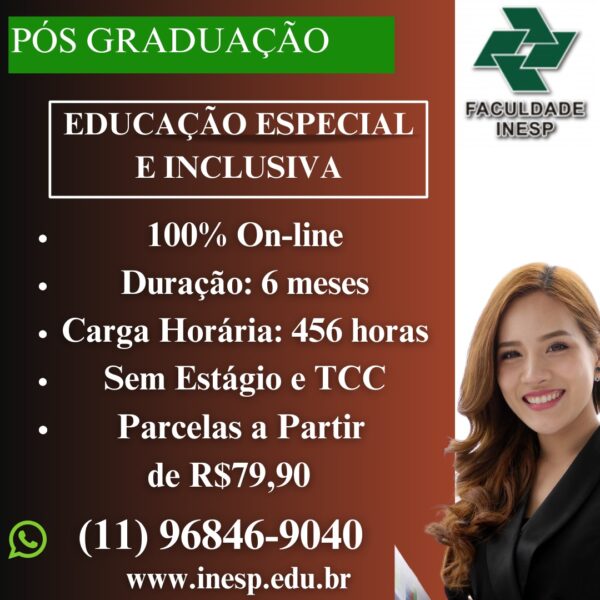 Educação Especial e Inclusiva