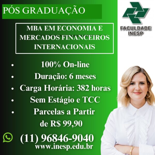 MBA Em Economia e Mercados Financeiros Internacionais