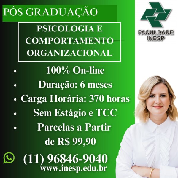 Psicologia e Comportamento Organizacional